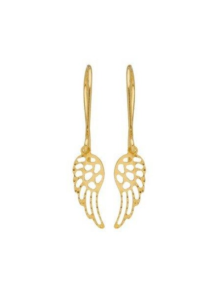 Boucles D'Oreilles Boucles D'Oreilles Ailes, Or Jaune 9K 1010385 - Marque Collection Elsass Bijouterie