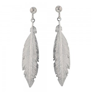Boucles D'Oreilles Boucles D'Oreilles Plumes, Argent Rhodie 925 1010390 - Marque Collection Elsass Bijouterie   - Couleur Blanc