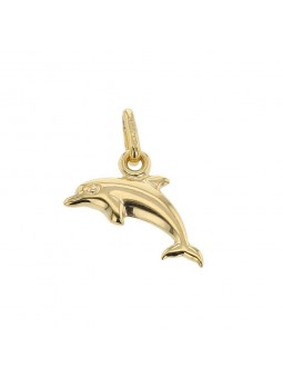 Pendentif Pendentif Dauphin Or Jaune 9K 1010439 - Marque Collection Elsass Bijouterie