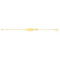 Bracelet Identite Curs 14 Cm , Or Jaune 9K 1010485 - Marque Collection Elsass Bijouterie