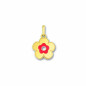Pendentif Pendentif Fleur, Email , Or Jaune 9K 1010495 - Marque Collection Elsass Bijouterie
