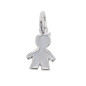 Médaille Petit Garcon , Argent Rhodié 925