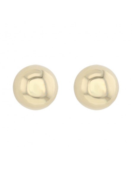 Boucles D'Oreilles Boules Or Jaune 1010560 - Marque Collection Elsass Bijouterie
