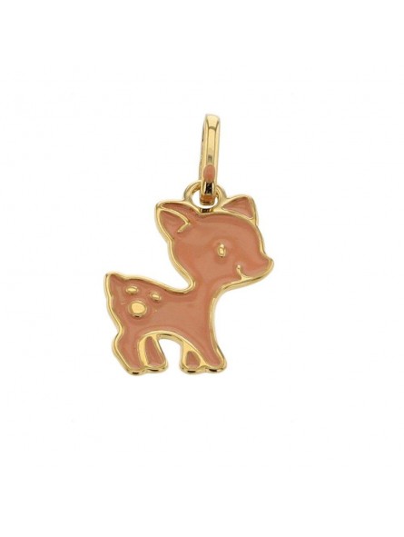 Pendentif Pendentif Bambi Or Jaune 9K 1010593 - Marque Collection Elsass Bijouterie