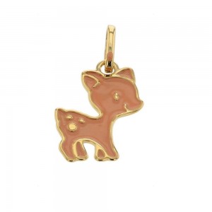 Pendentif Pendentif Bambi Or Jaune 9K 1010593 - Marque Collection Elsass Bijouterie