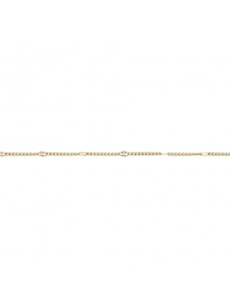 Collier Chaine Fantaisie Or Jaune 9K  40 Cm 1010600 - Marque Collection Elsass Bijouterie
