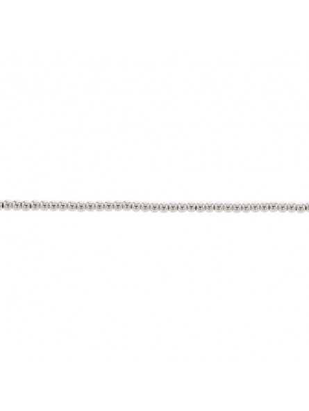 Bracelet Boules 14 Cm Argent Rhodie 925 1011002 - Marque Collection Elsass Bijouterie   - Couleur Blanc