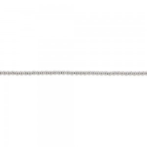 Bracelet Boules 16 Cm Argent Rhodie 925 1011003 - Marque Collection Elsass Bijouterie   - Couleur Blanc