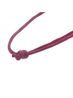 Bracelet Cordon Fuchsia 1,5Mm 1011451 - Marque Collection Elsass Bijouterie