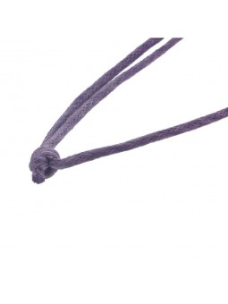 Bracelet Cordon Violet 1,5Mm 1011452 - Marque Collection Elsass Bijouterie