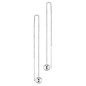 Boucles D'Oreilles Boucles D'Oreilles Boules Argent Rhodie 925 1011895 - Marque Collection Elsass Bijouterie   - Couleur Blanc