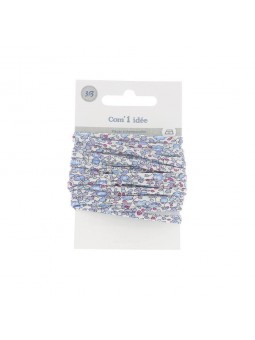 Bracelet Cordon Coton Liberty Eloise Largeur 4 Mm Et Longueur 5 Metres 1011930 - Marque Collection Elsass Bijouterie