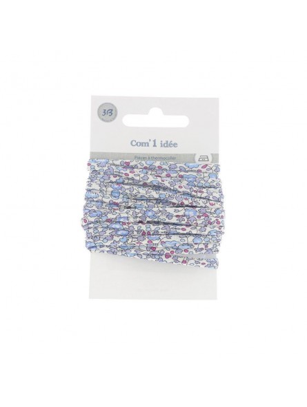 Bracelet Cordon Coton Liberty Eloise Largeur 4 Mm 1011930 - Marque Collection Elsass Bijouterie
