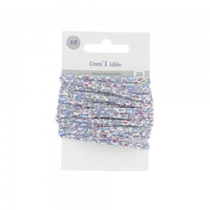 Bracelet Cordon Coton Liberty Eloise Largeur 4 Mm Et Longueur 5 Metres 1011930 - Marque Collection Elsass Bijouterie