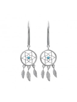 Boucles D'Oreilles Bijou Collection 1018160 - Marque Mdd1  Argent 925/1000 - Couleur Blanc Oxyde De Zirconium