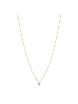 Collier Bijou Collection 1019044 1019044 - Marque Collection Elsass Bijouterie  Or 375/1000 - Couleur Bicolore - Diamant