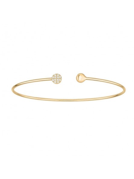 Bracelet Bijou Collection 1019075 1019075 - Marque Collection Elsass Bijouterie  Or 375/1000  Oxyde De Zirconium