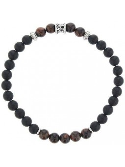 Bracelet Bijou Collection 1019866 - Marque Collection Elsass Bijouterie  Acier - Couleur Blanc Agate