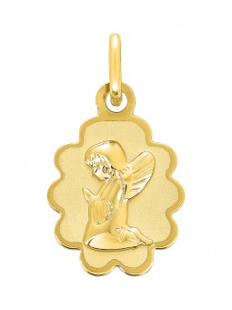 Médaille ange or jaune 750/000 - 20876
