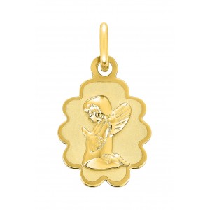 Médaille ange or jaune 750/000 - 20876