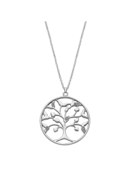 Collier Lotus Style "Arbre De Vie" Ls2084-1/1 - Marque Lotus Style  Acier - Couleur Blanc