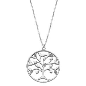 Collier Lotus Style "Arbre De Vie" Ls2084-1/1 - Marque Lotus Style  Acier - Couleur Blanc
