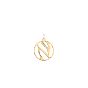Les Georgettes - Pendentif Tigre - diamètre 25 mm, taille M