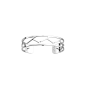 Les Georgettes - Bracelet Manchette Tresse - 14 mm, taille M