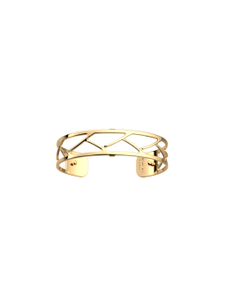 Les Georgettes - Bracelet Manchette Tresse - 14 mm, taille M