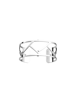 Les Georgettes - Bracelet Manchette Tresse - 25 mm, taille M