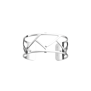 Les Georgettes - Bracelet Manchette Tresse - 25 mm, taille M
