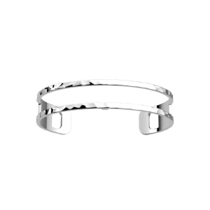 Les Georgettes - Bracelet Manchette Pure Martelée - 14 mm, taille L