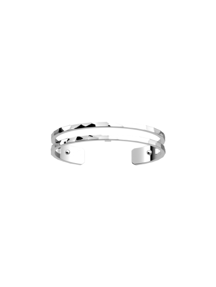 Les Georgettes - Bracelet Manchette Pure Martelée - 8 mm, taille M