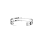 Les Georgettes - Bracelet Manchette Pure Martelée - 8 mm, taille M