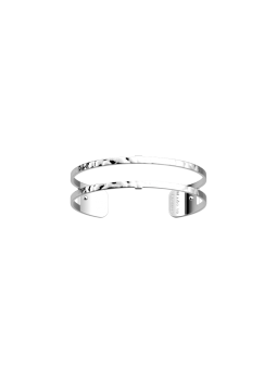 Les Georgettes - Bracelet Manchette Pure Martelée - 14 mm, taille M