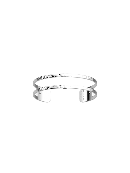 Les Georgettes - Bracelet Manchette Pure Martelée - 14 mm, taille M