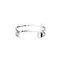 Les Georgettes - Bracelet Manchette Pure Martelée - 14 mm, taille M