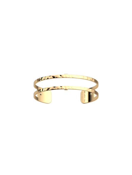 Les Georgettes - Bracelet Manchette Pure Martelée - 14 mm, taille M