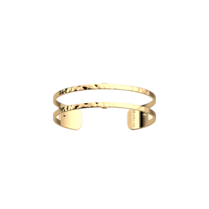 Les Georgettes - Bracelet Manchette Pure Martelée - 14 mm, taille M