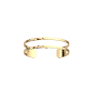 Les Georgettes - Bracelet Manchette Pure Martelée - 14 mm, taille M