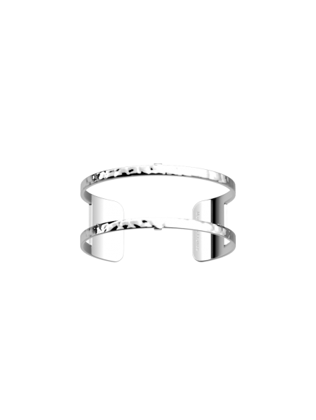 Les Georgettes - Bracelet Manchette Pure Martelée - 25 mm, taille M