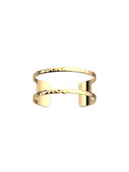Les Georgettes - Bracelet Manchette Pure Martelée - 25 mm, taille M