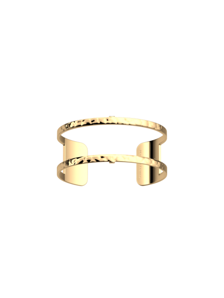 Les Georgettes - Bracelet Manchette Pure Martelée - 25 mm, taille M