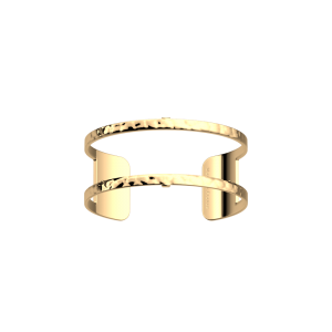 Les Georgettes - Bracelet Manchette Pure Martelée - 25 mm, taille M