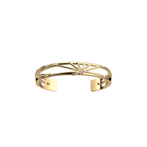 Les Georgettes - Bracelet Manchette Palmiflore - 8 mm, taille M