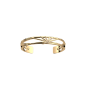 Les Georgettes - Bracelet Manchette Palmiflore - 8 mm, taille M