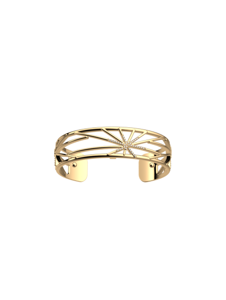 Les Georgettes - Bracelet Manchette Palmiflore - 14 mm, taille M