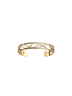 Les Georgettes - Bracelet Manchette Ondes - 8 mm, taille M