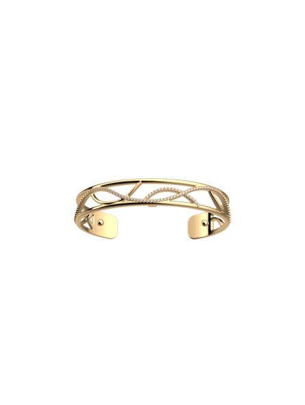Les Georgettes - Bracelet Manchette Ondes - 8 mm, taille M