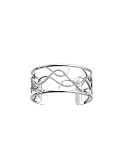 Les Georgettes - Bracelet Manchette Ondes - 25 mm, taille M